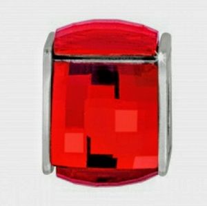 Broghton Red Cube Charm